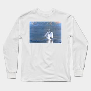 Swan Lake (Ullswater) Long Sleeve T-Shirt